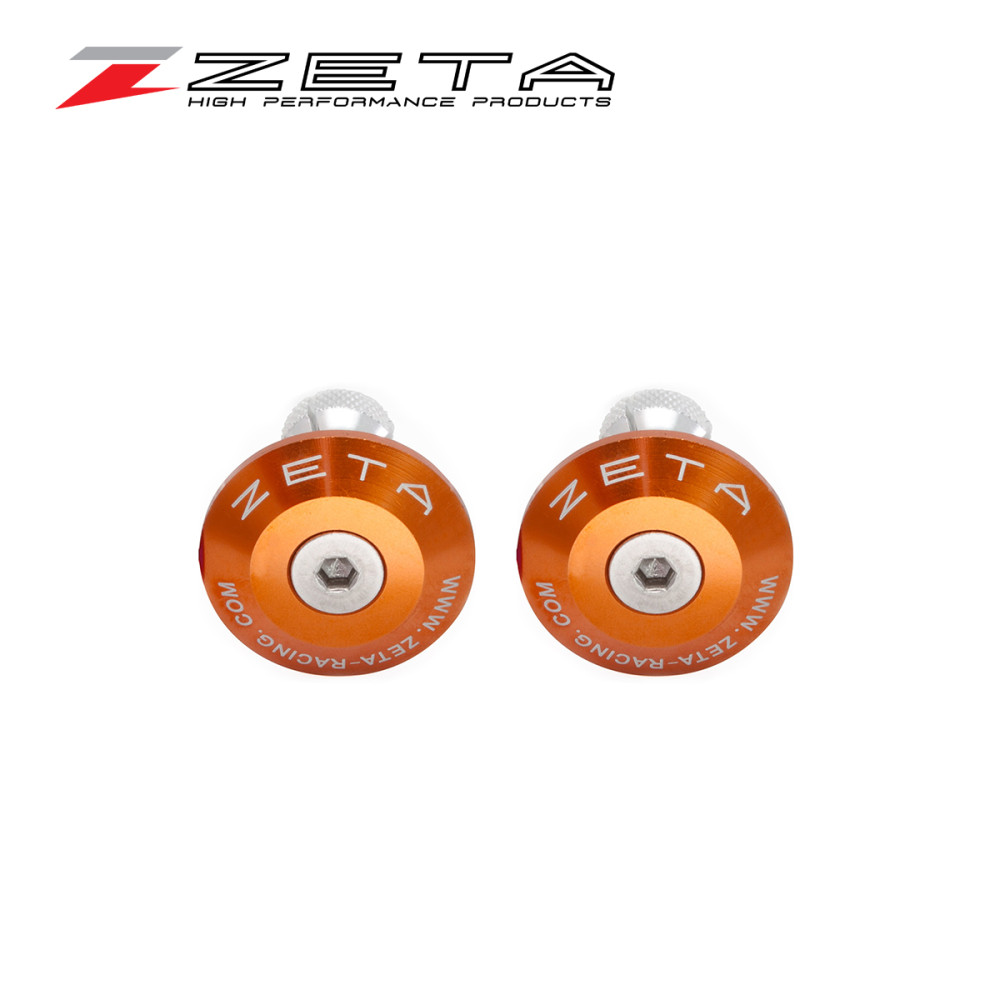 Tampa da Ponta do Guidão Zeta de Alumínio 35mm