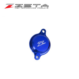 Tampa do Filtro de Óleo Zeta para Yamaha YZF250 14/15 YZF450 10/15-Azul