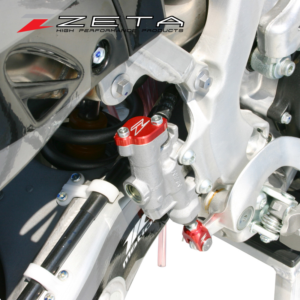 Tampa do Fluido Traseiro Zeta para KXF250 04/18 KXF450 06/18 KLX450 08/18 KX125/250 04/08 RMZ250/450 04/18 RM125/250 04/08