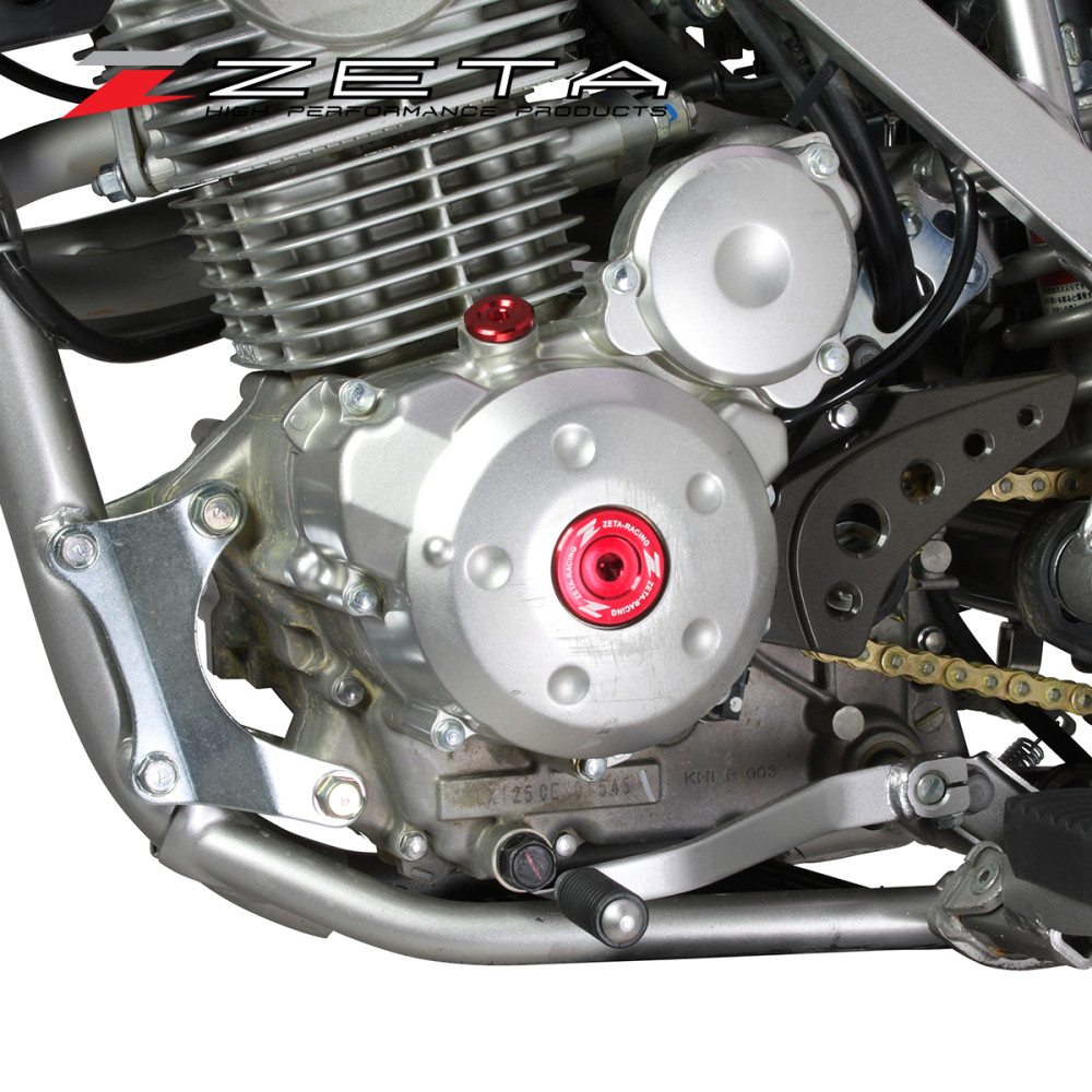 Tampa do Motor Zeta para Yamaha YZF450 10/13-Vermelha