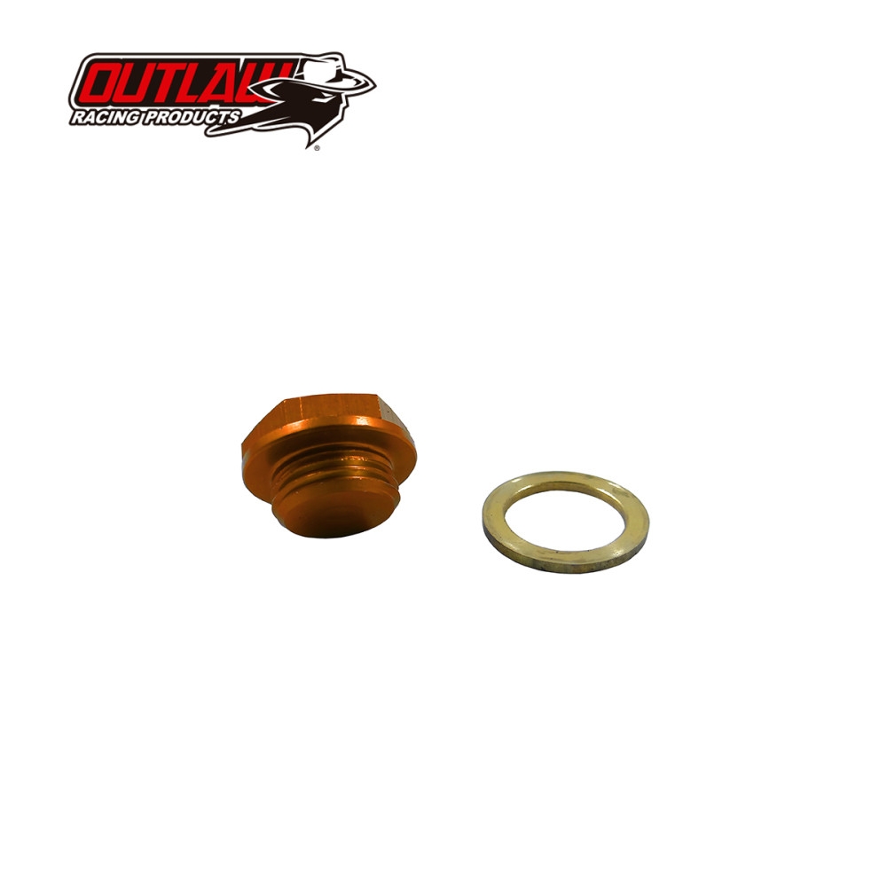 Tampa do Óleo do Motor Outlaw para KTM 65 Billet Oil-Laranja