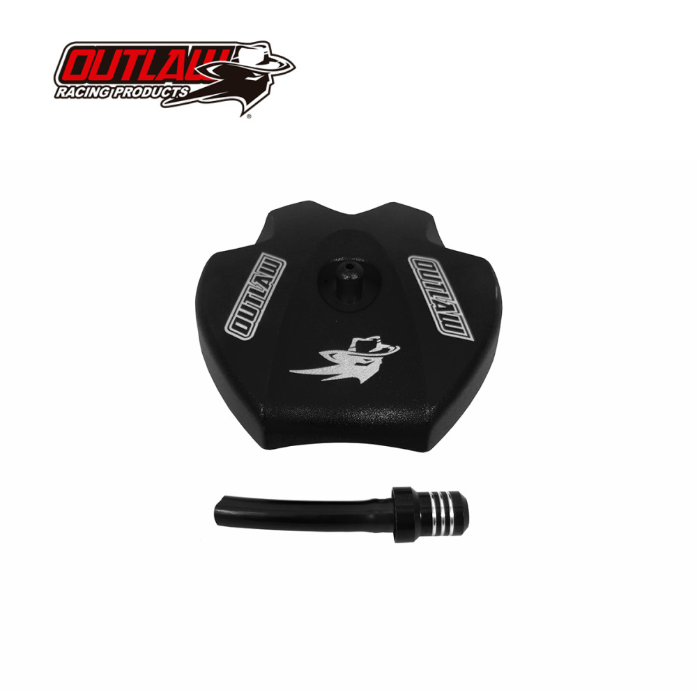 Tampa do Tanque Outlaw para Todas KTM 1/4-Preta