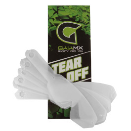 Tear Off Gaia MX Thinner Transparente (Infantil 10 Peças)