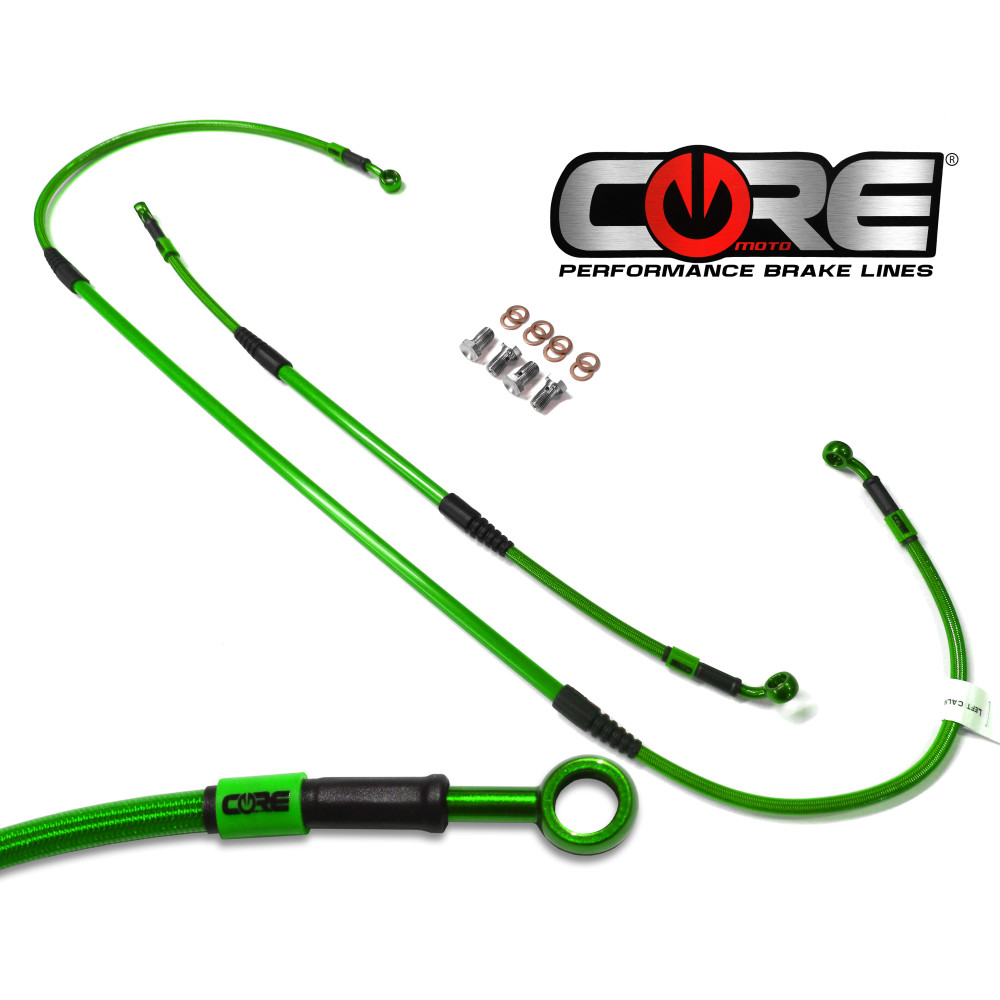 Kit Flexível de Freio Core Moto Kawasaki KXF250/450 06/11