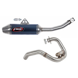 Ponteira + Curva Foco Racing para Honda TTR 230