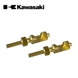 Válvula de Escape Original Kawasaki para KX250 90/92 KDX250 91/94 Par