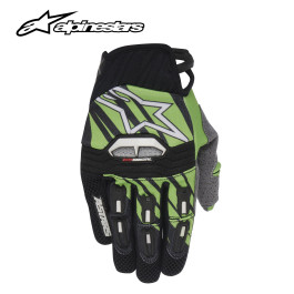 Luva Alpinestars Techstar 2014-Preto/Verde-G