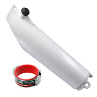 Dispositivo De Largada Zeta - KTM 250/450SXF 08/14 C/ Protetor De Bengala - Branco