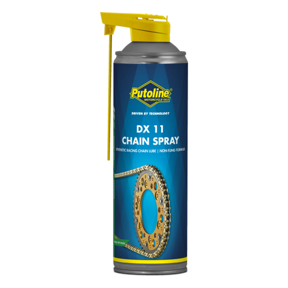 Spray Lubrificante De Correntes Sintético Putoline DX11 Chainspray 500ml