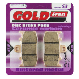 Pastilha de Freio Dianteira Goldfren para Yamaha XT660 04/15 BMW F650 GS 99/15 F800 GS 08/18 F850 GS 18/19 R1200 GS Adventure 14/15 KTM 990 06/12 (D) BMW R1200GS 13/18 Adventure 14/16 E 19 (T)