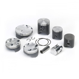 Kit Pistão Vertex Para KTM EXC/XC-W250 06/18 EXC/XC-W250 TPI 18/22 SX250 06/22 XC250 06/19 XC250 TPI 20/22 Husqvarna TC250 14/22 TE250i 20/22 TE250 11/18 GasGas EC250 21/22 MC/EX250 22 66.35mm Letra B Réplica