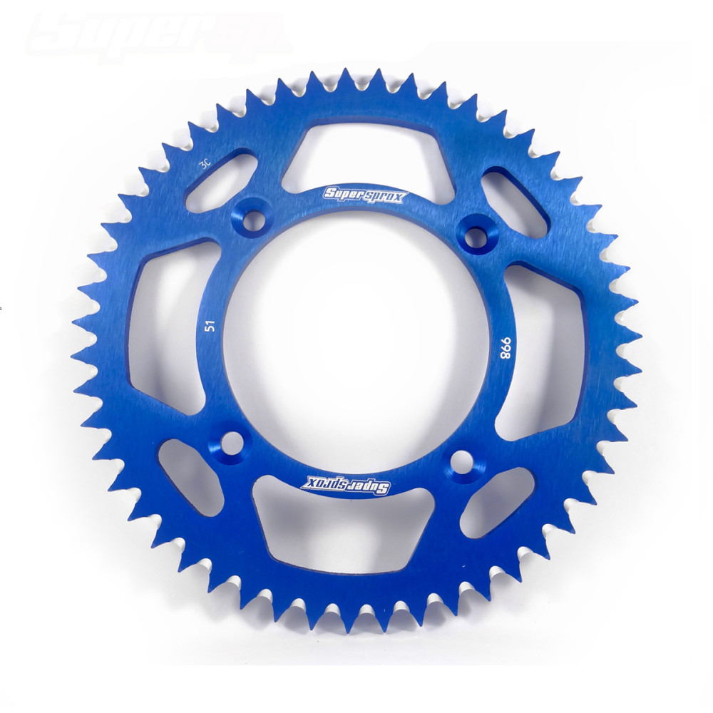 Coroa Supersprox de Alumínio para Yamaha YZ80 93/02 YZ85 03/25