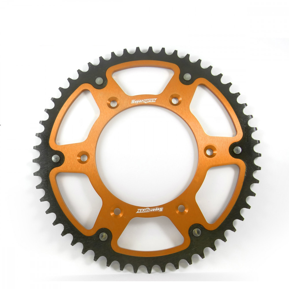 Coroa Supersprox Stealth para Yamaha YZ/YZF/WRF125/250/400/426/450 99/17 TTR230 05/14 e para Honda Tornado 02/08