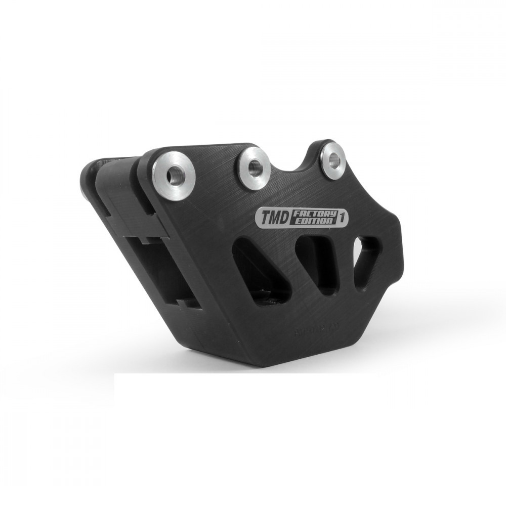 Guia de Corrente Traseiro Tm Designworks Factory Edition #1 para Kawasaki KXF250/450 06/08 KLX450 08/12 - Preto