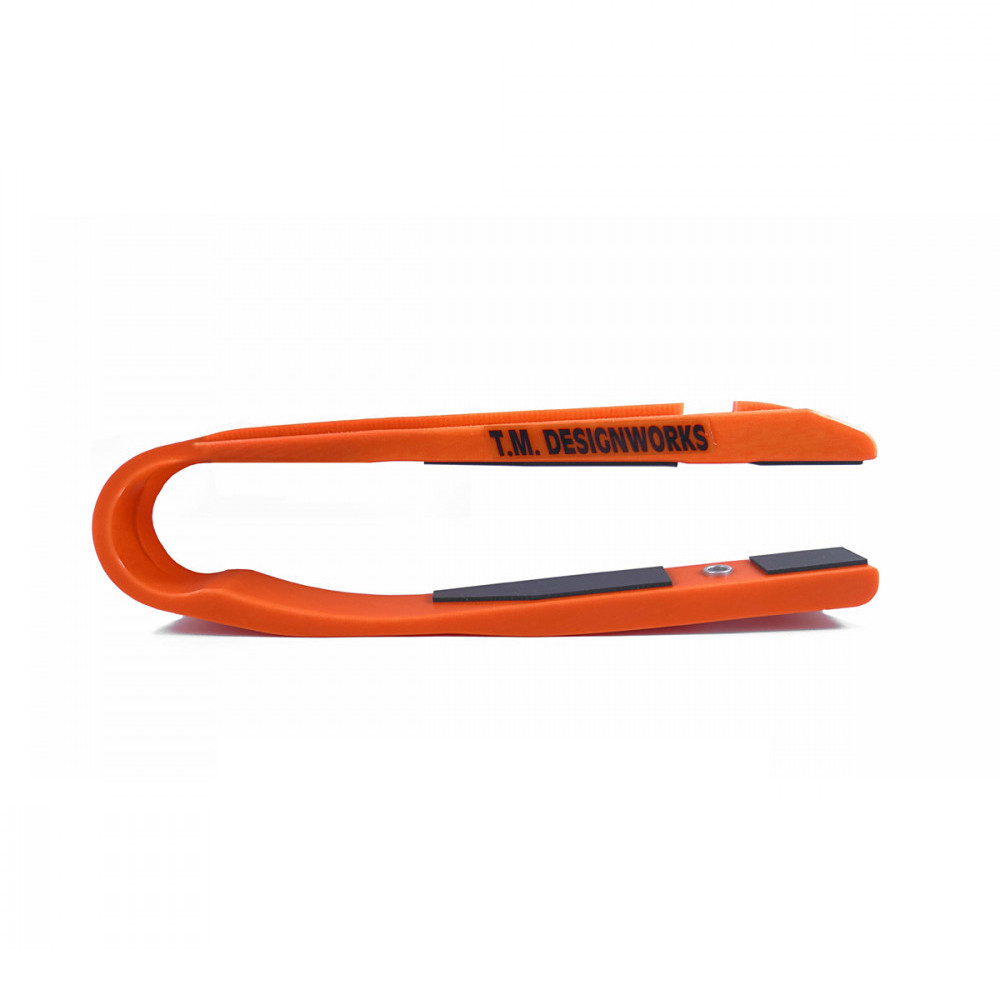 Guia Deslizante Dianteiro Tm Designworks Factory Edition para KTM SX/SXF125-525 97/06 EXC125-525 97/07-Laranja