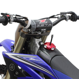 Tampa do Tanque Zeta para KXF250 04/05 KX65/85 06/18 KLX110 06/09 KX125 06/08 RMZ250 04/06-Azul