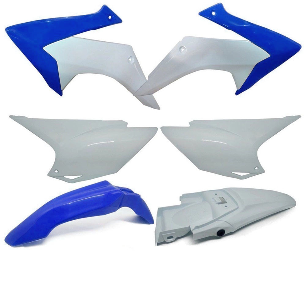Kit Plástico Avtec para CRF230 15/20 Azul/Branco
