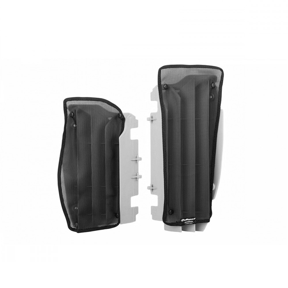 Rede de Proteção da Grade do Radiador Polisport para Kawasaki KXF450 12/15 Par