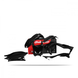 Kit Plástico Polisport para Kawasaki KXF450 16/18 Preto