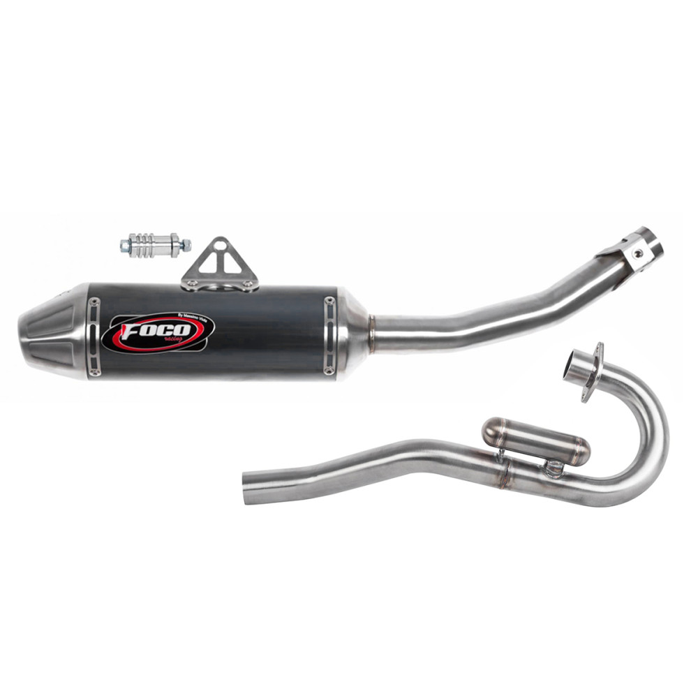 Ponteira + Curva Foco Racing para Honda CRF 230 Titânio