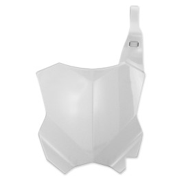 Number Plate Frontal Polisport para Kawasaki KXF250 17/18 KXF450 16/18-Branco
