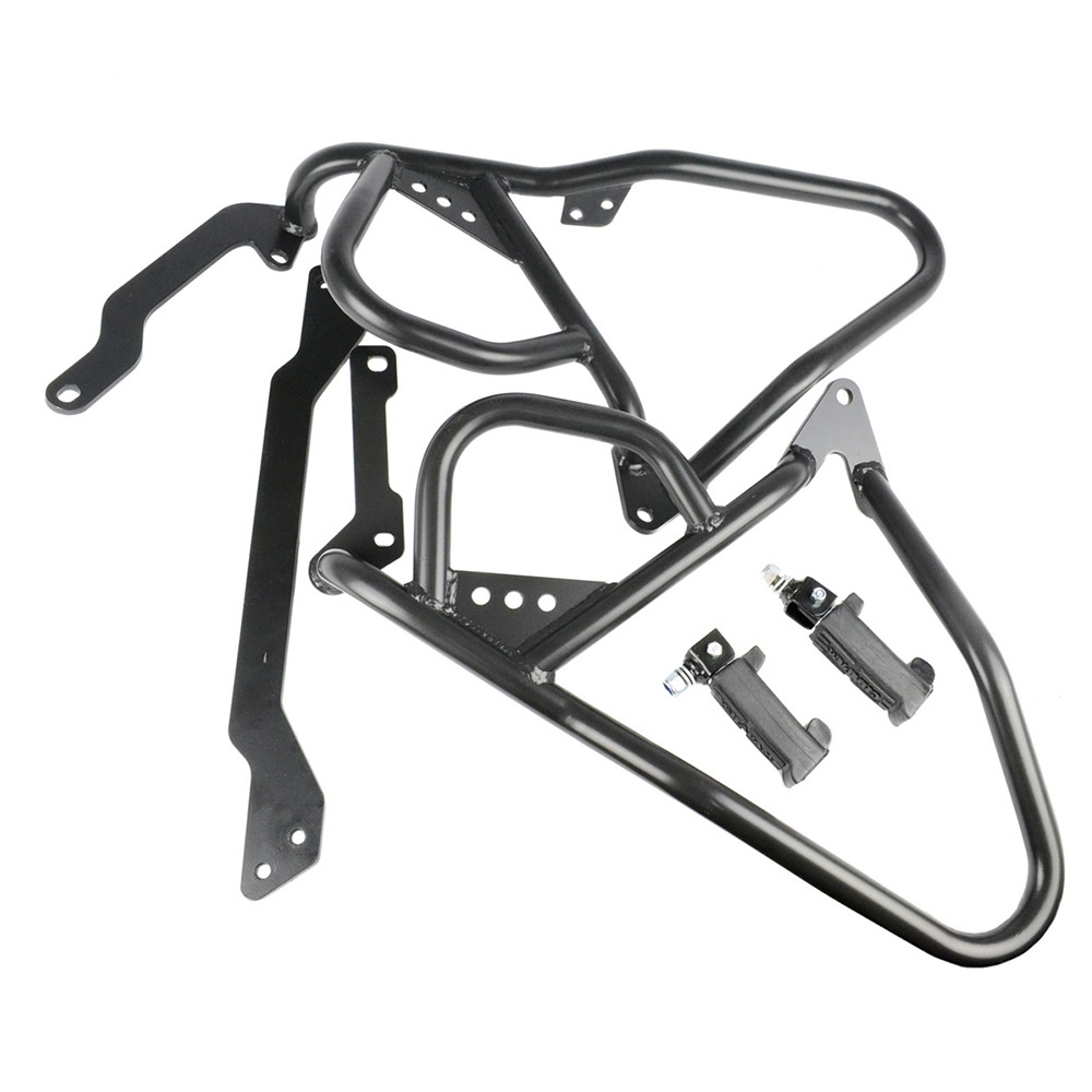Protetor de Motor e Carenagem C/Pedaleira Chapam para Triumph Tiger 800 XC/XR/XCX/XRX (Aço)