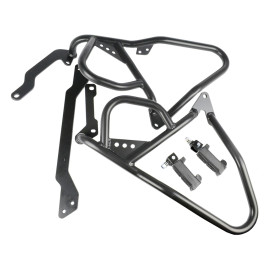 Protetor de Motor e Carenagem C/Pedaleira Chapam para Triumph Tiger 800 XC/XR/XCX/XRX (Aço)