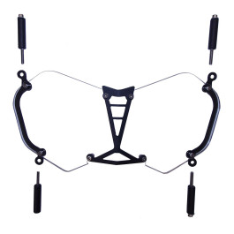 Protetor de Farol em Acrílico Chapam para Triumph Tiger XC / XR / XCX / XRX / 800/1200 (Aço)