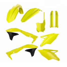 Kit Plástico Polisport Kawasaki KXF450 16/18 (Amarelo Fluor)