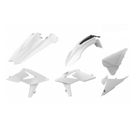 Kit Plástico Polisport Beta RR 250/300 2T 350/400/450 4T 18/19 (Réplica Branco)