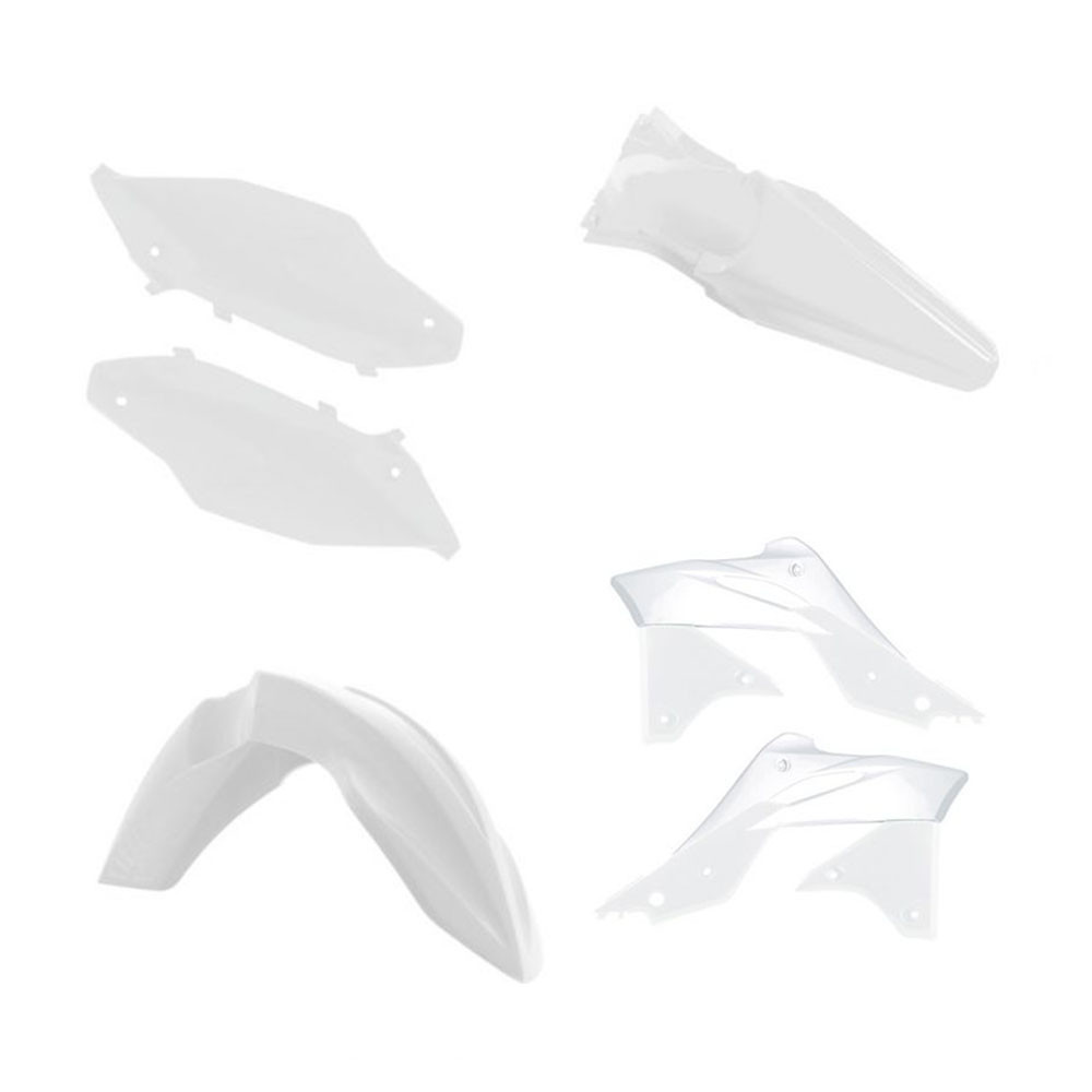 Kit Plástico Racetech para Kawasaki KXF250 13/16 (Branco)