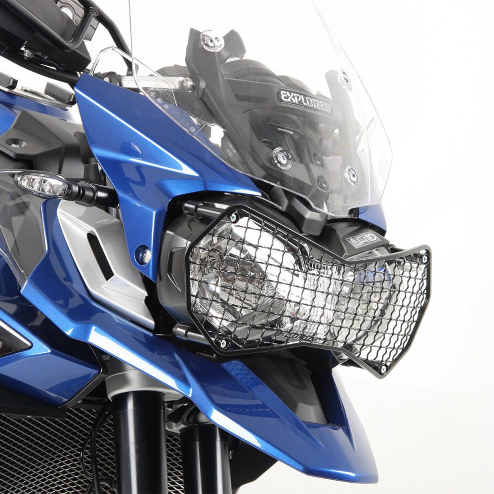 Protetor de Farol / Grade Hepco & Becker para Triumph Tiger Explorer 1200 XR/X XC/X 16/19 (Aço)