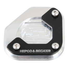 Expansor do Pé para Descanso Lateral Hepco & Becker para BMW F800 GS 08/18 (Alumínio e Aço) (Extensor de Base)