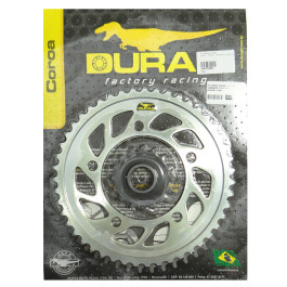 Kit Relação Durag Coroa + Pinhão para Honda XL1000V Varadero 99/13 (Aço 1045) (16x47x525)