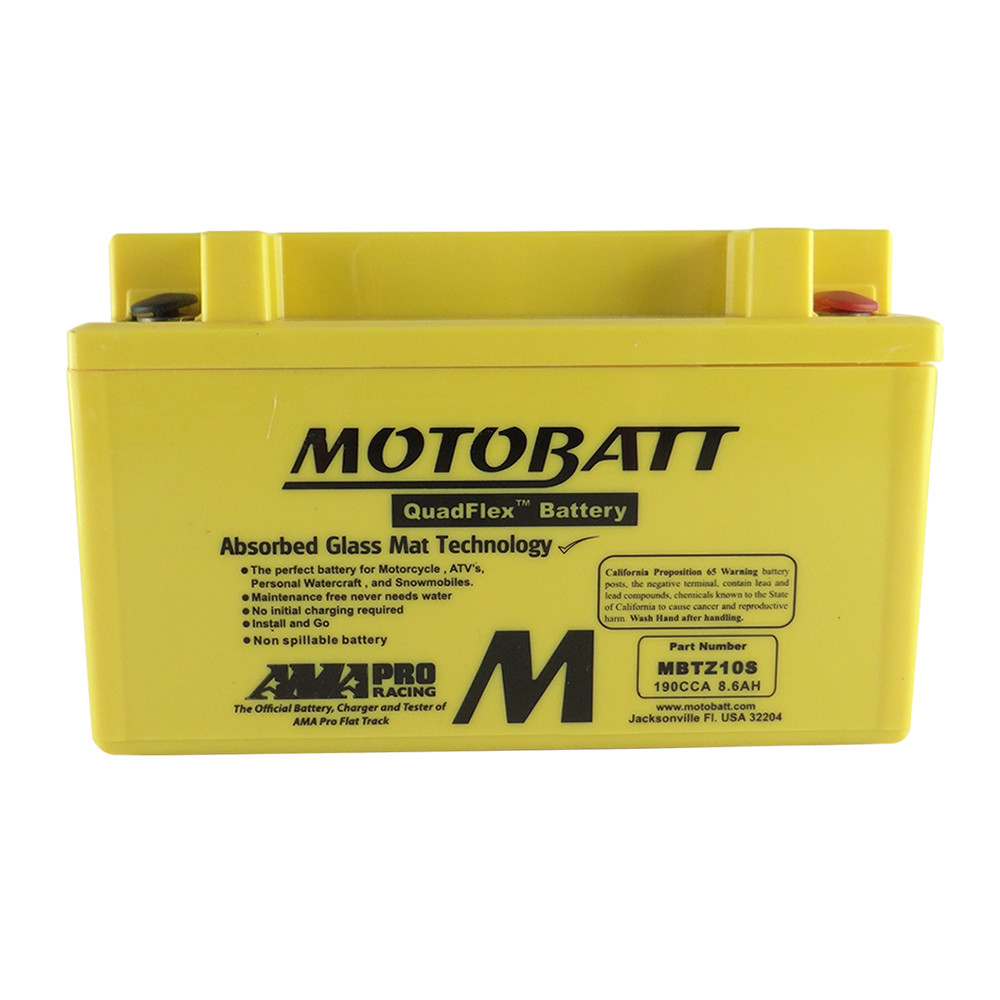 Bateria Motobatt para BMW S1000 / HONDA CB500 / CBR600 / CB900 / 1000R / Hornet CB600F / Yamaha MT-07 / MT-09 / YZF-R6 / YZF-R1