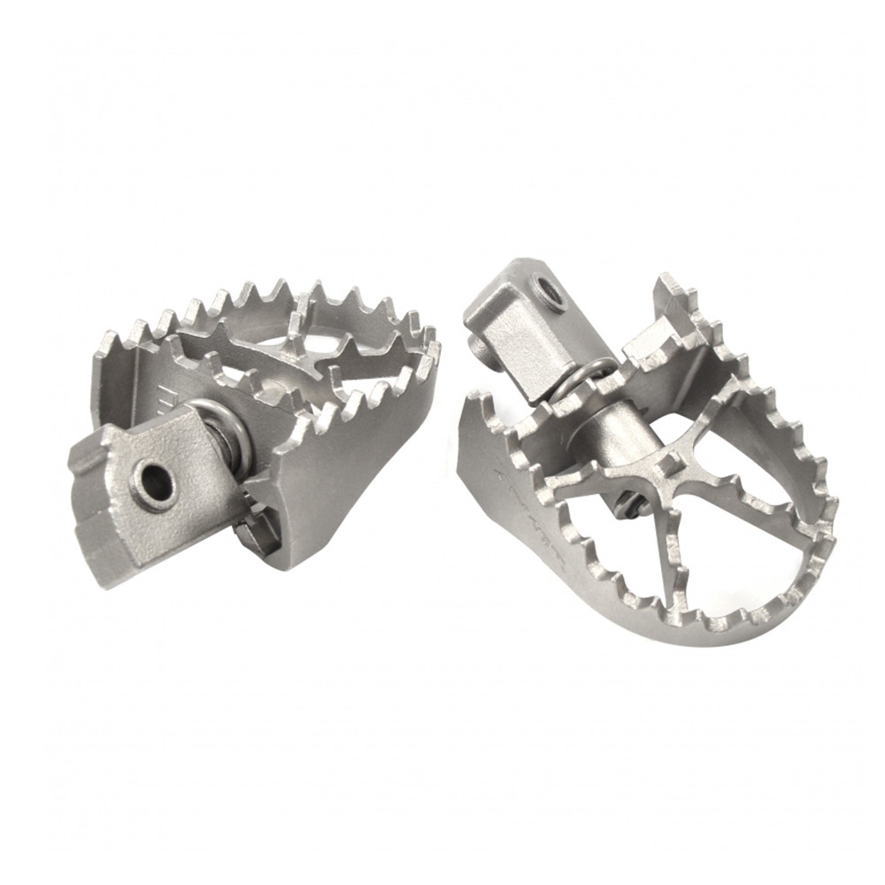 Pedaleira Anker para BMW GS650 F700/800 GS R1200 GS (Articulada) Inox