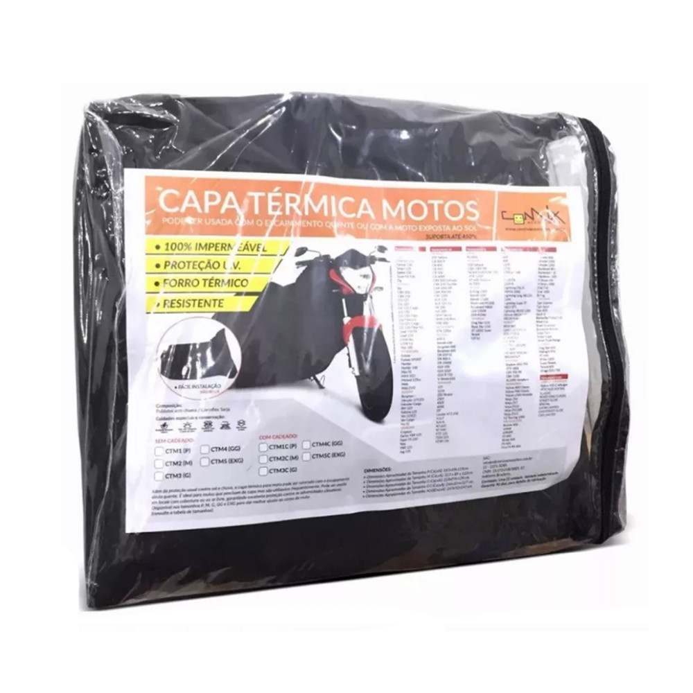 Capa Térmica para Motos Comix (G)