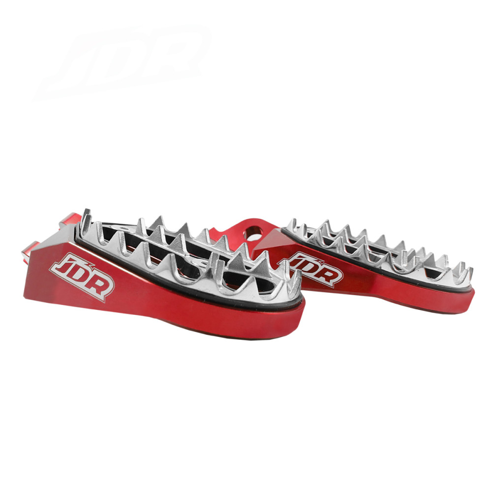 Pedaleira JDR para Honda CRF230 / Tornado / XR200 - Vermelho