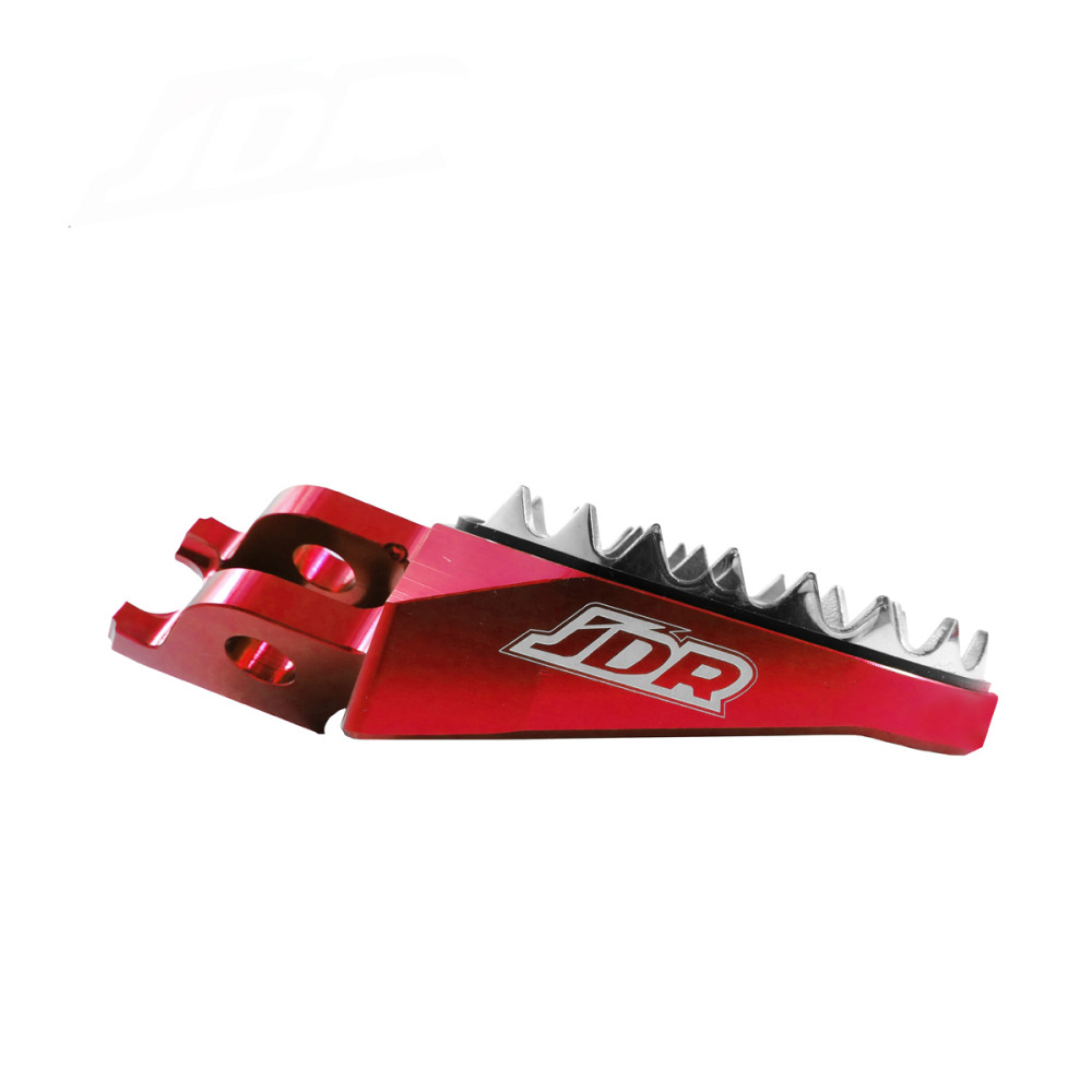 Pedaleira JDR para Honda CRF230 / Tornado / XR200 - Vermelho