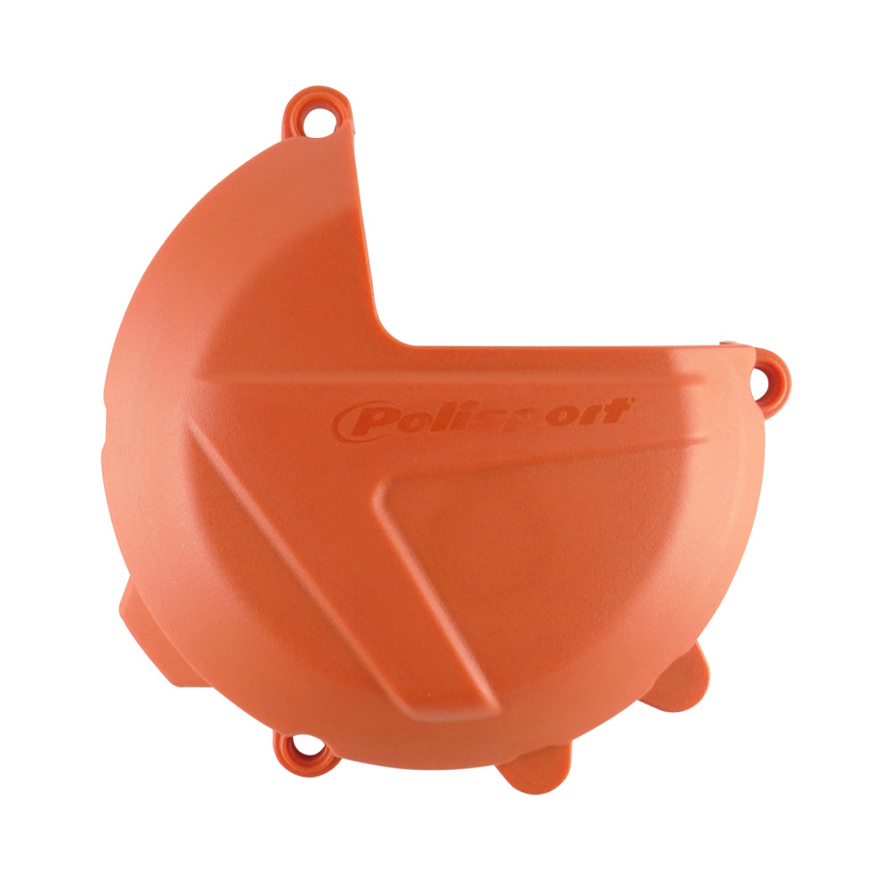Protetor da Tampa de Embreagem Polisport para KTM EXC/XC250/300 17/19 (Laranja)