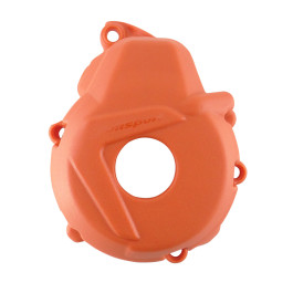 Protetor da Tampa do Magneto Polisport para KTM EXC-F250/350 17/21 Laranja