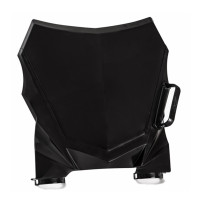 Number Plate Frontal AMX Duo para CRF230 (C/ Passa Cabo)