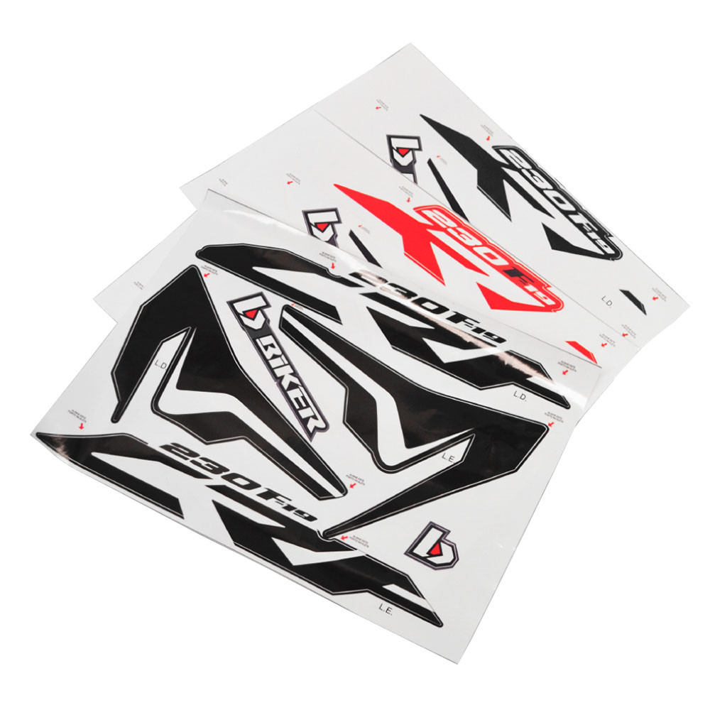 Kit Plástico Biker modelo Next para CRF230 08/-