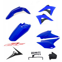 Kit Plástico AMX para Honda CRF230 + Aletas Biker + Adesivo de Aleta 08/19