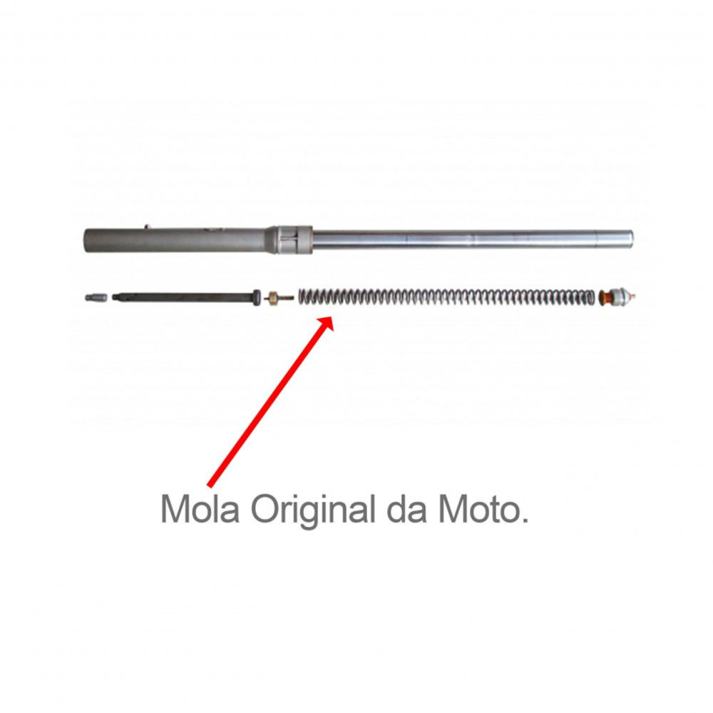 Alongador de Flauta Anker para Honda CRF250F / Tornado / Falcon (Suspensão Dianteira)