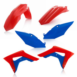 Kit Plástico Acerbis para Honda CRF250 18 CRF450 17/18 (Vermelho/Azul)