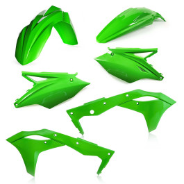 Kit Plástico Acerbis para Kawasaki KXF250 17/18 (Verde)