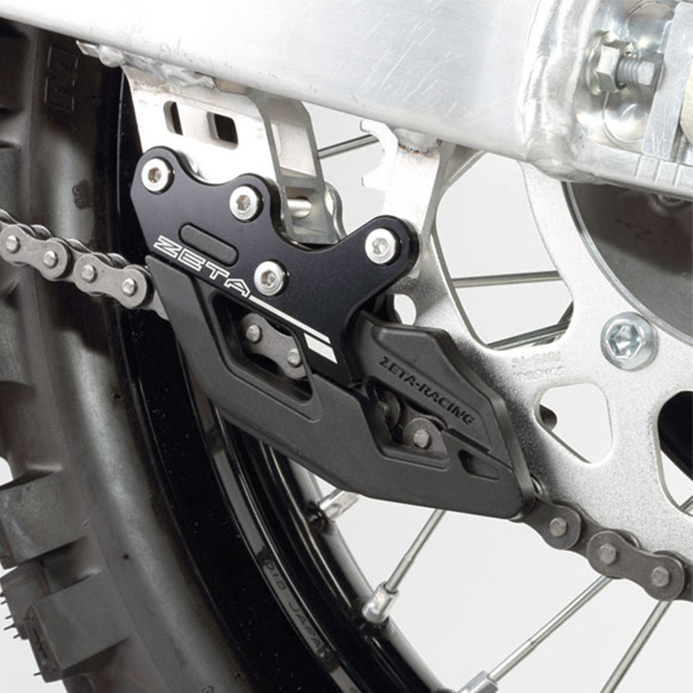 Guia de Corrente Traseiro para Kawasaki KXF250 09/20 KXF450 09/18 (Alumínio - Completo) Zeta