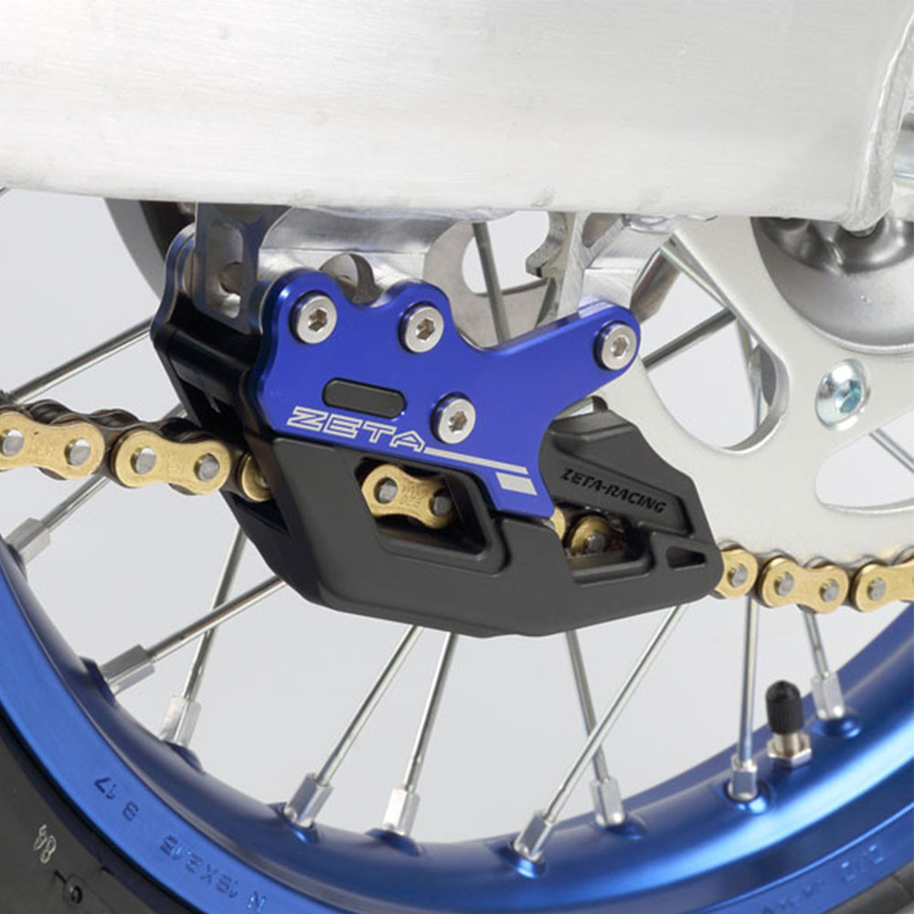 Guia de Corrente Traseiro De Alumínio Completo Para Yamaha YZ 125/250 08/21 YZF 250/450 07/21 YZ 125X 17/21 YZX 250 16/21 YZ 250FX 15/21 YZ 450FX 16/21 WRF 250/450 07/21 - Zeta