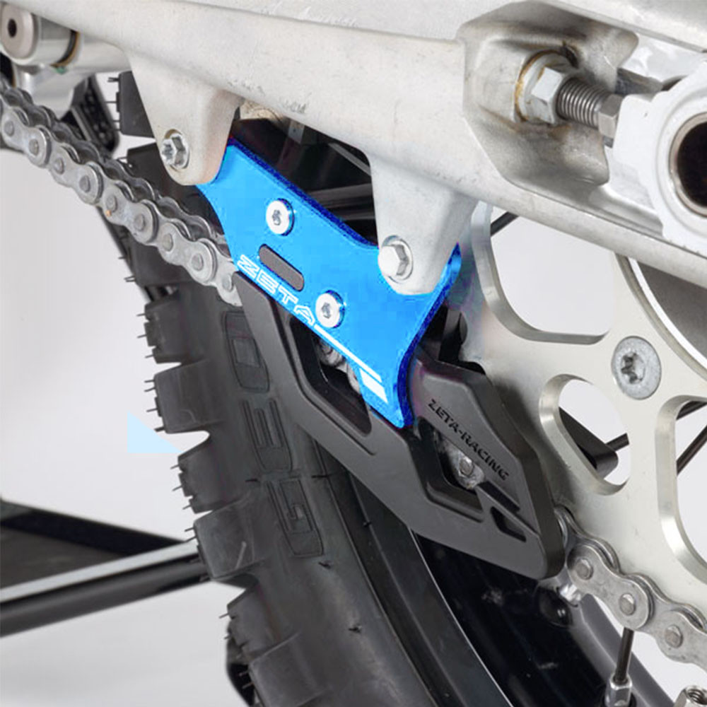 Guia de Corrente Traseiro Husqvarna TC85 15/21 TC/FC125/450 14/21 TE/FE/TX/FX/FS 125 A 501 14/21 TE250i/300i 18/21 (Alumínio - Completo) Zeta